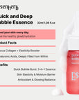 Quick And Deep Bubble Essence - AMI Cosmetic