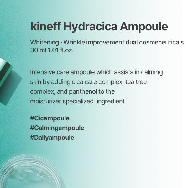 kineff Hydracica Ampoule (30ml) - AMI Cosmetic