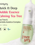Quick And Deep Bubble Essence Calming Tea Tree Mini