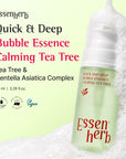 Quick And Deep Bubble Essence Calming Tea Tree
