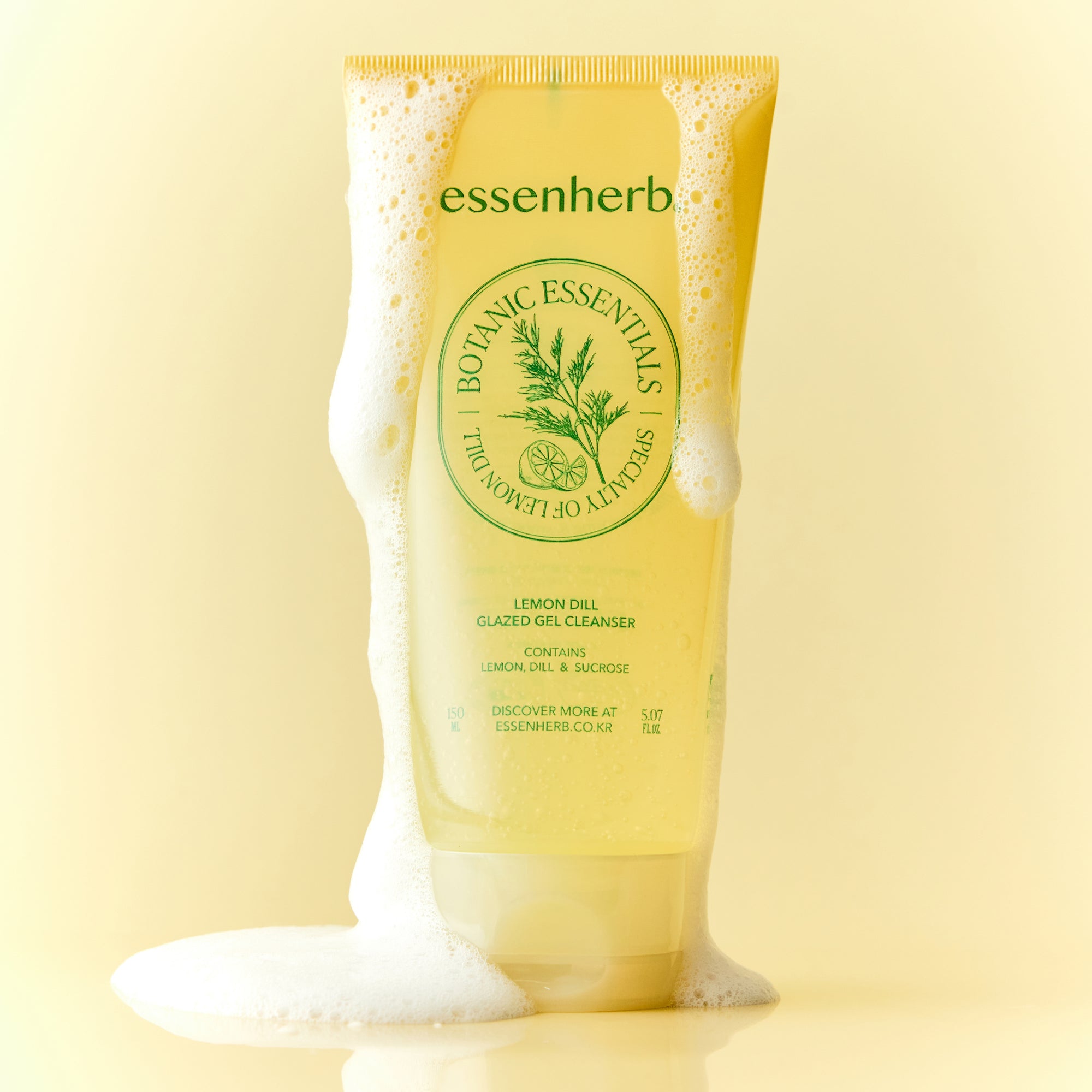 Essenherb Lemon Dill Glazed Gel Cleanser 150ml - AMI Cosmetic