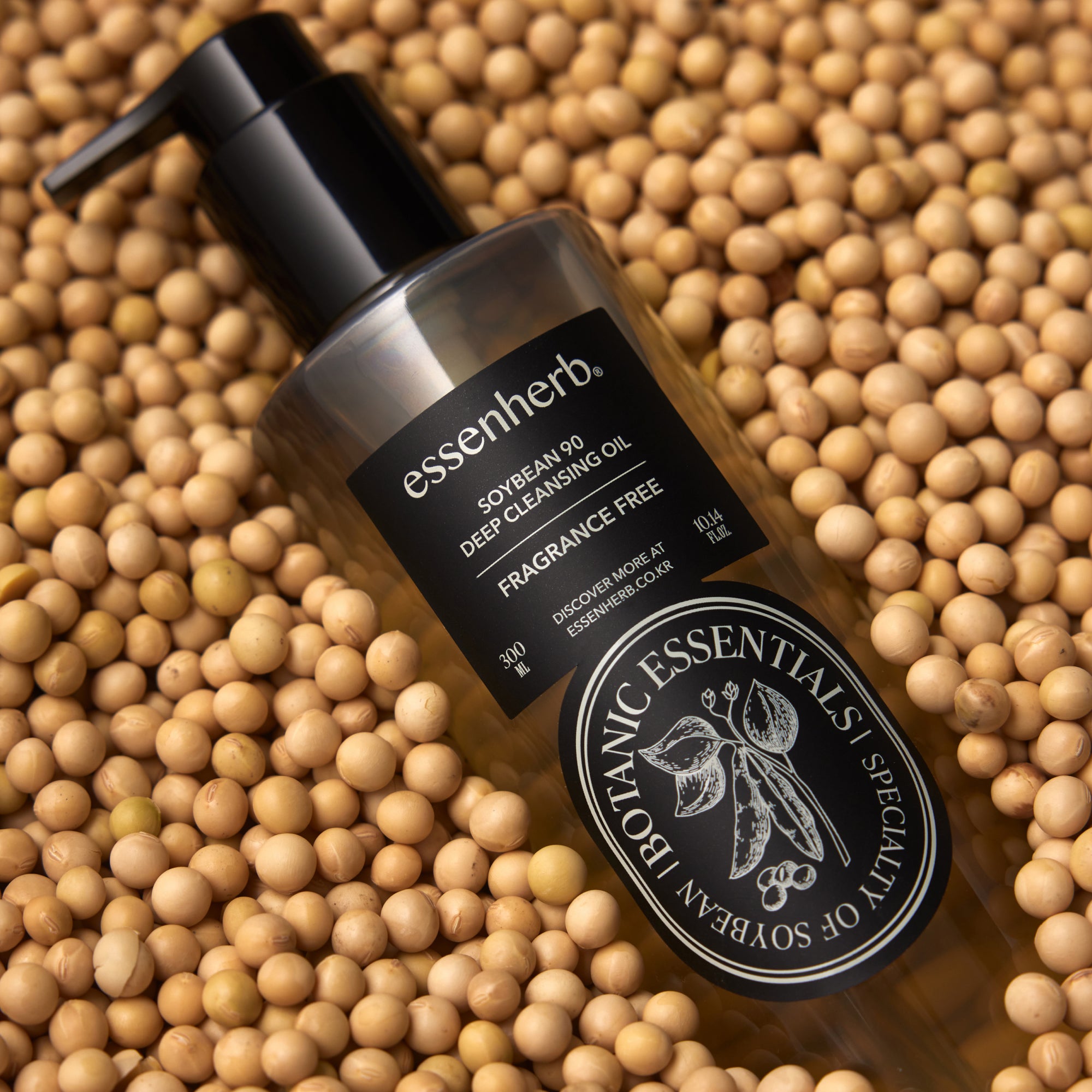 Essenherb Soybean 90 Deep Cleansing Oil Original 300ml / Recommended for Dry Skin - AMI Cosmetic