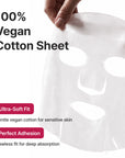 Skin Reset Cotton Sheet Mask Collection (4 Types: 5pcs per type)