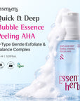 Quick And Deep Bubble Essence Peeling AHA