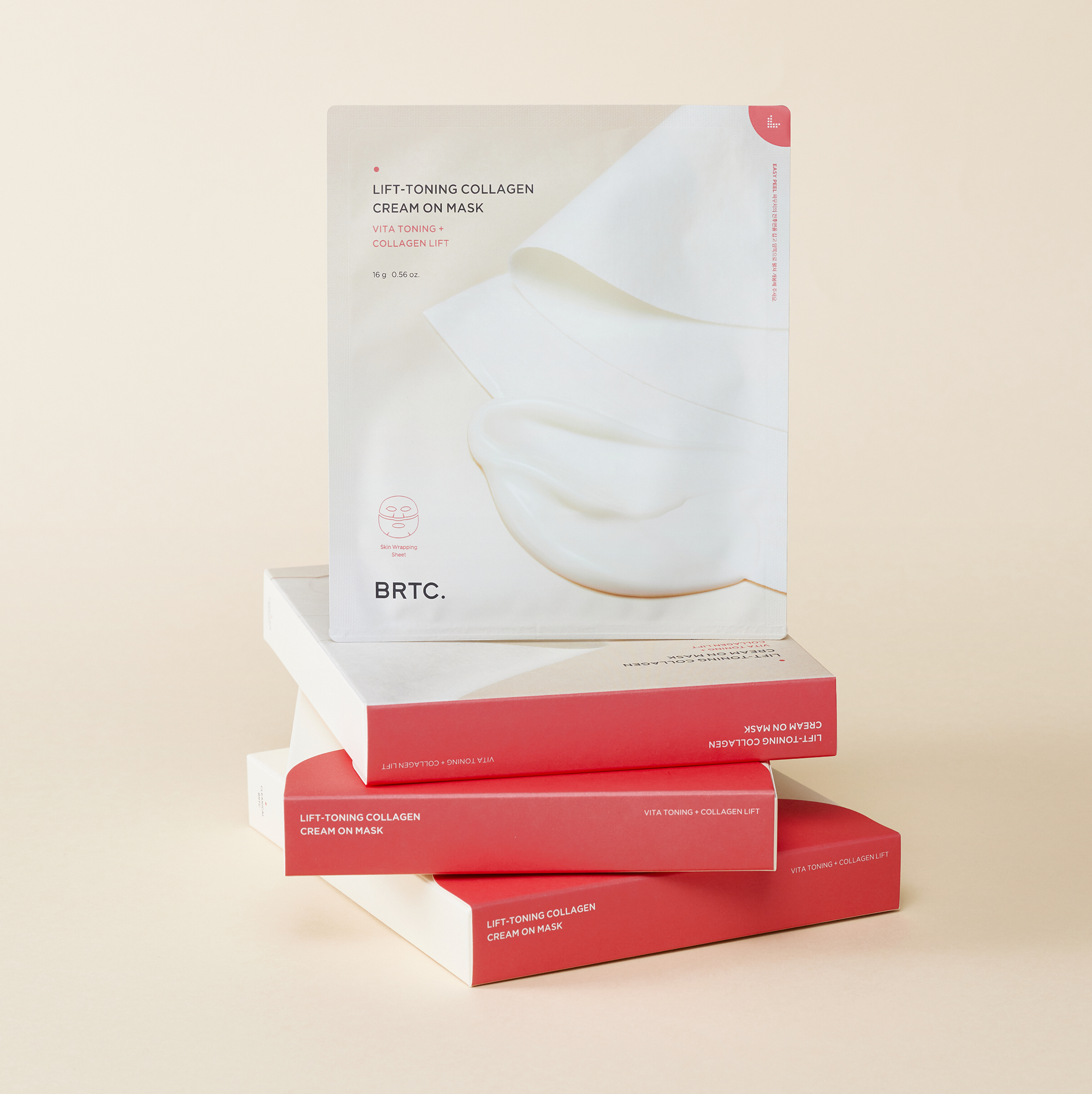 BRTC Lift-Toning Colleagen Cream On Mask (16g x 5 ea) - AMI Cosmetic