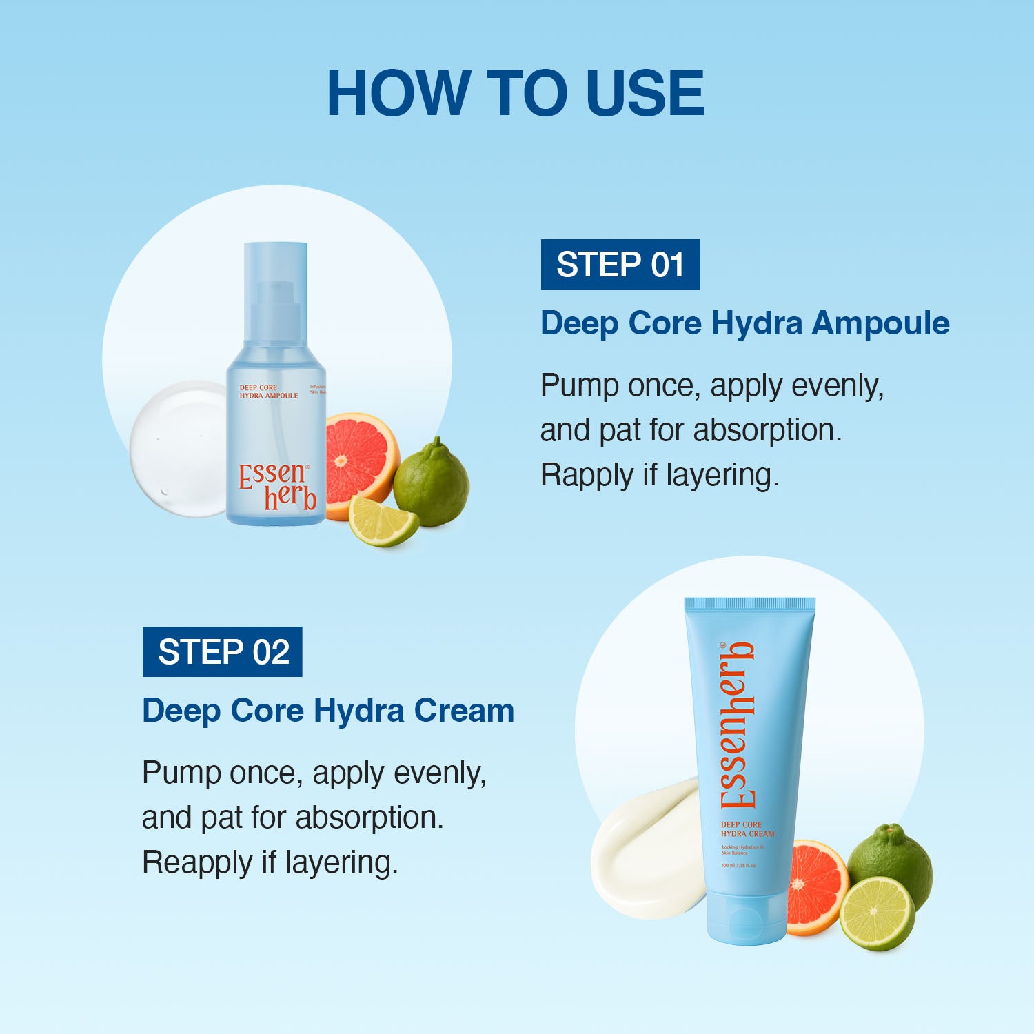 Essenherb Deep Core Hydra Cream - AMI Cosmetic