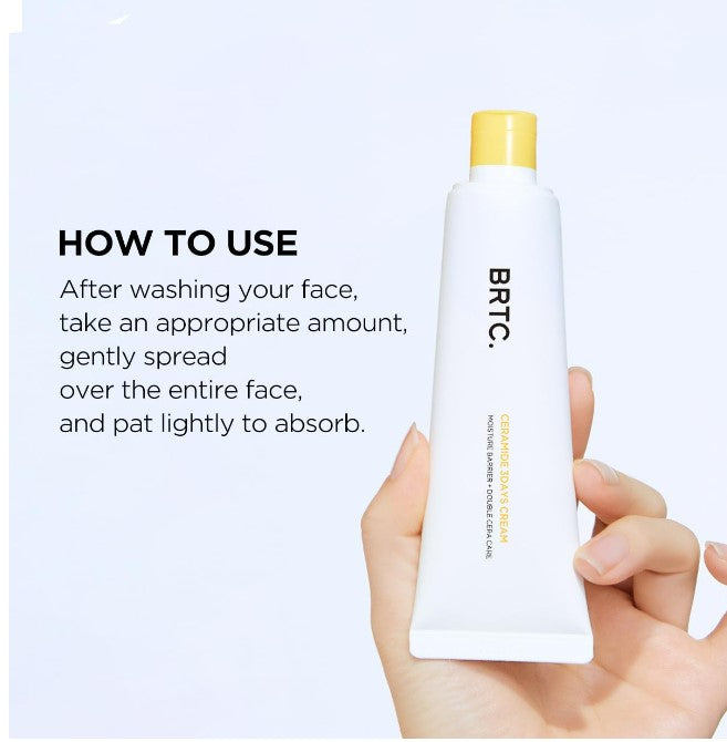 BRTC Ceramide 3 Days Cream | Moisturizer & Soothing with Ceramide - AMI Cosmetic