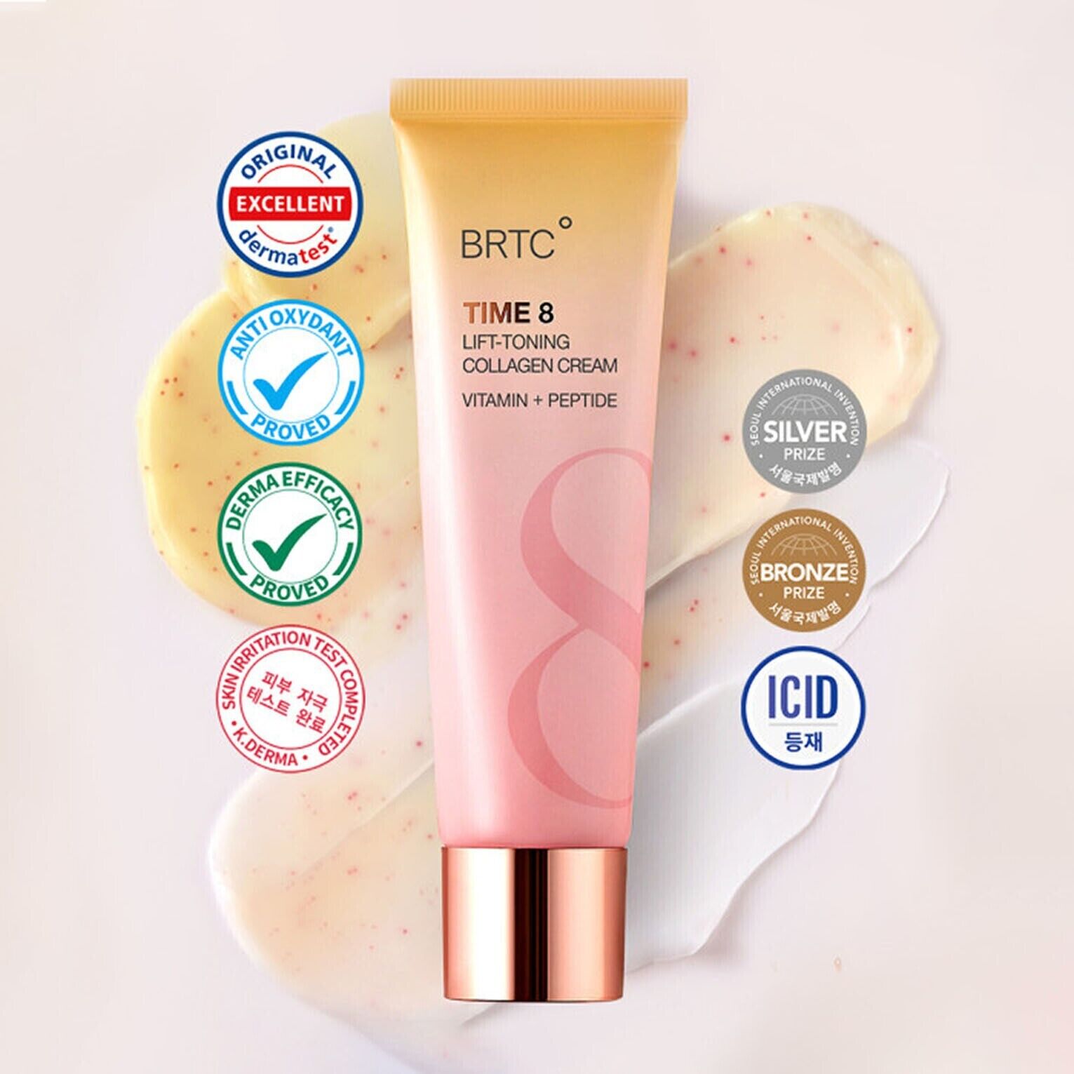 BRTC Time 8 Lift-Toning Collagen Cream (80ml) - AMI Cosmetic