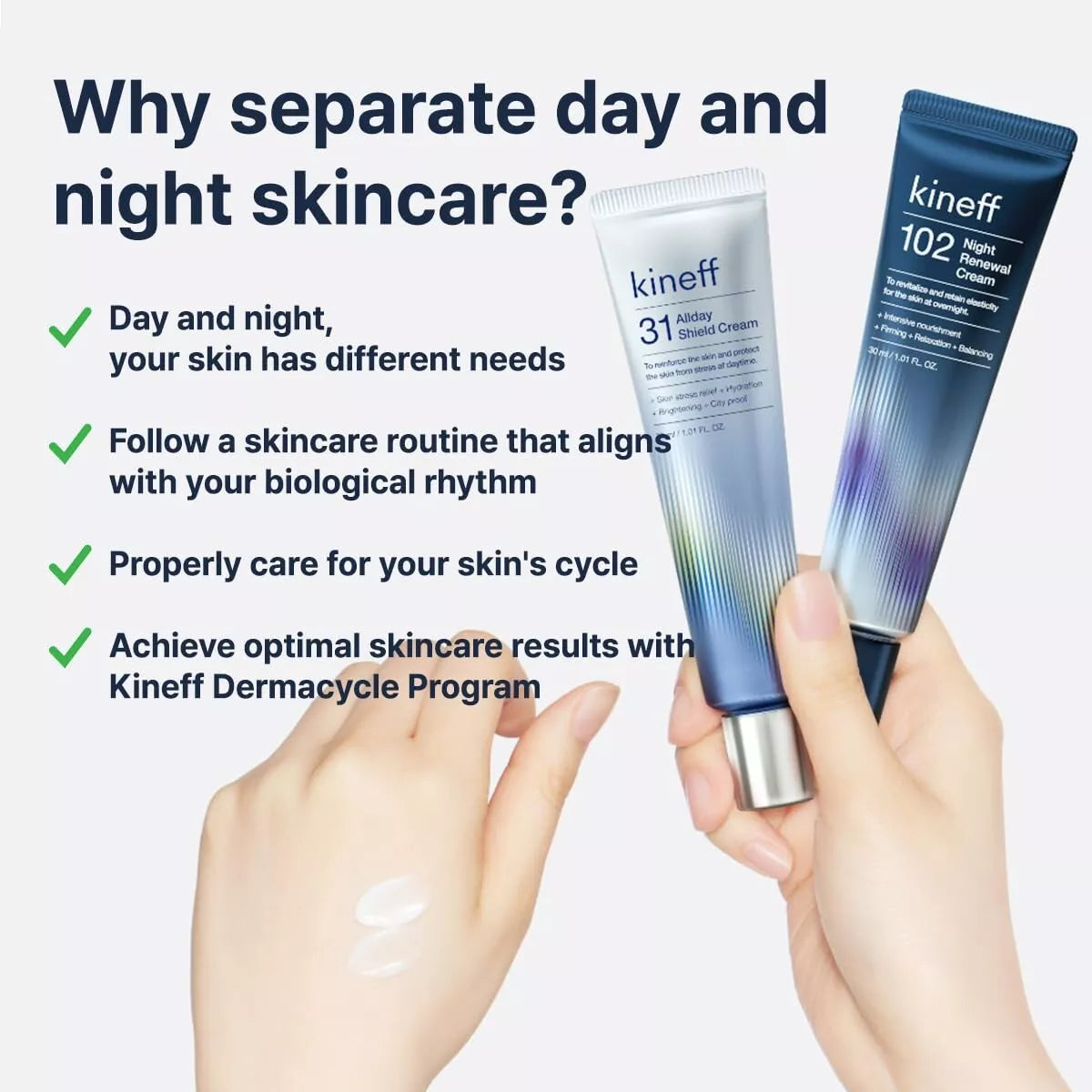 Kineff™ Dermacycle Program (All Day & Night) (30ml x 2ea) - AMI Cosmetic
