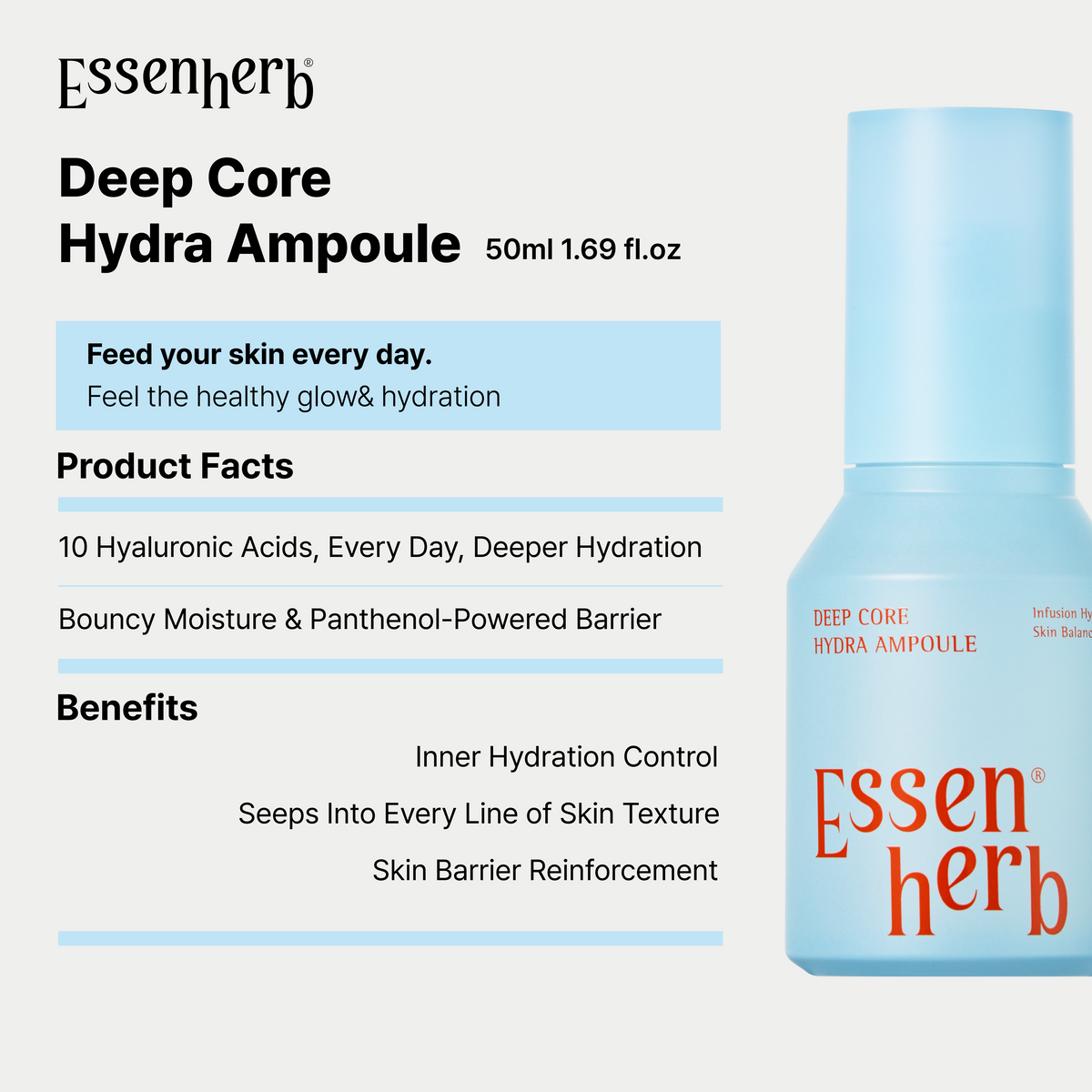 Deep Core Hydra Ampoule - AMI Cosmetic