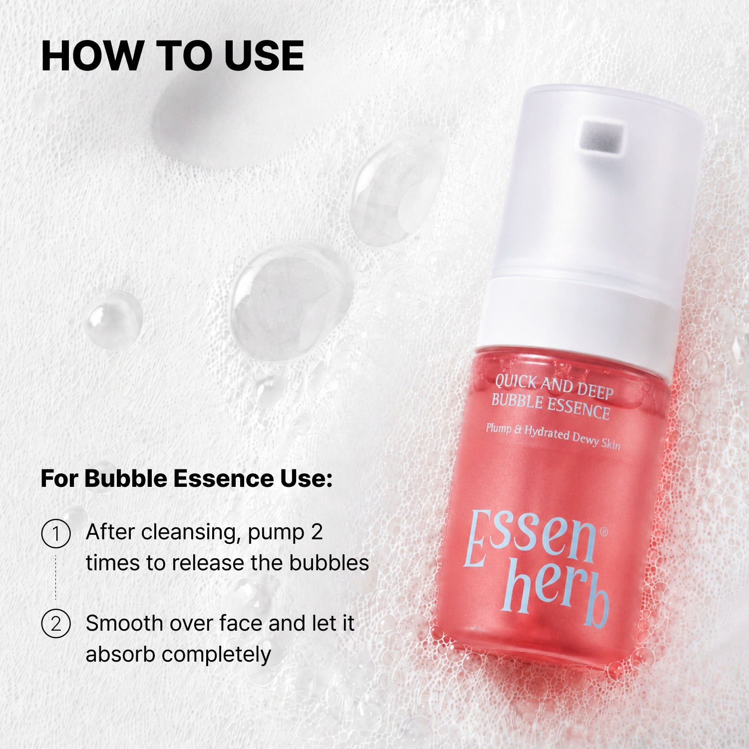Quick And Deep Bubble Essence - AMI Cosmetic