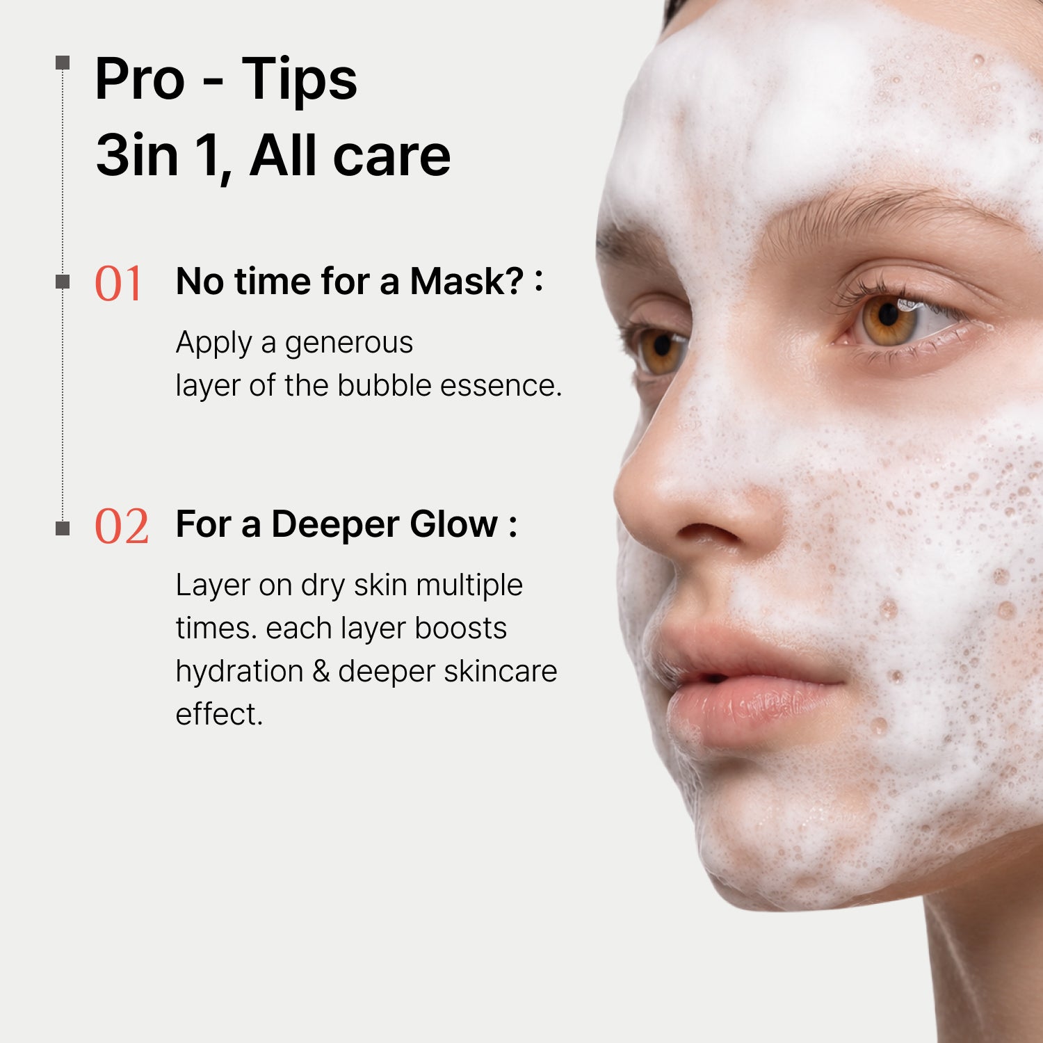 Quick And Deep Bubble Essence - AMI Cosmetic