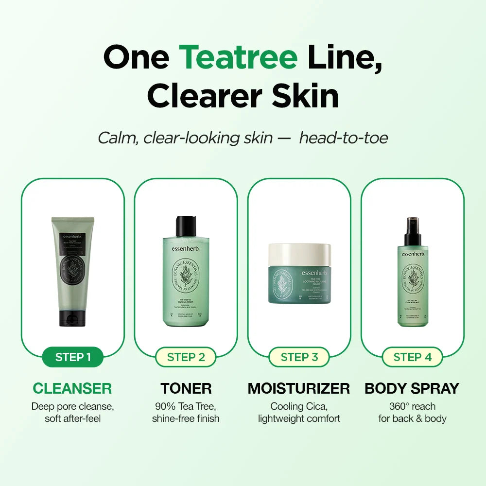 Tea Tree Calming Rescue Set