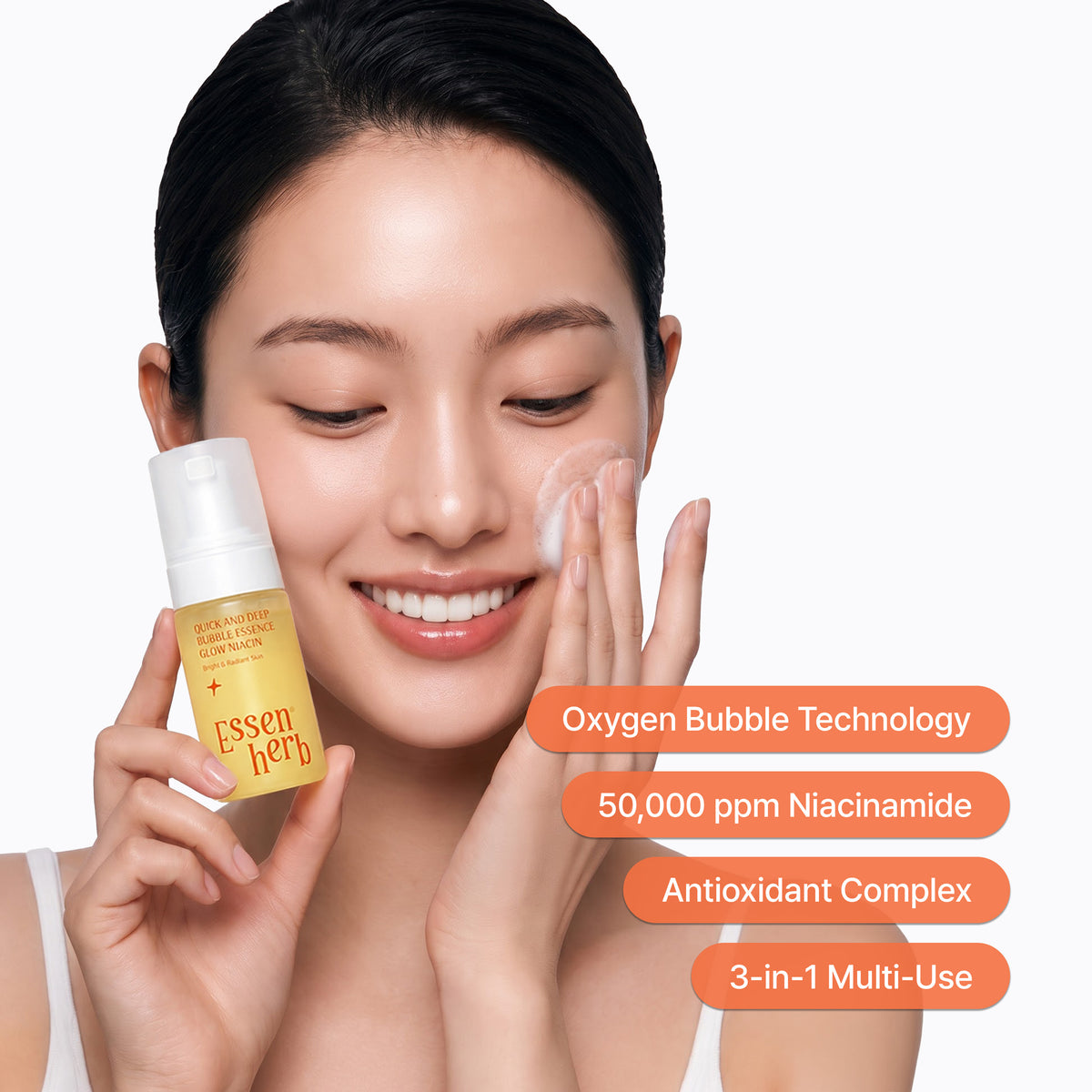 Quick And Deep Bubble Essence Glow Niacin Mini