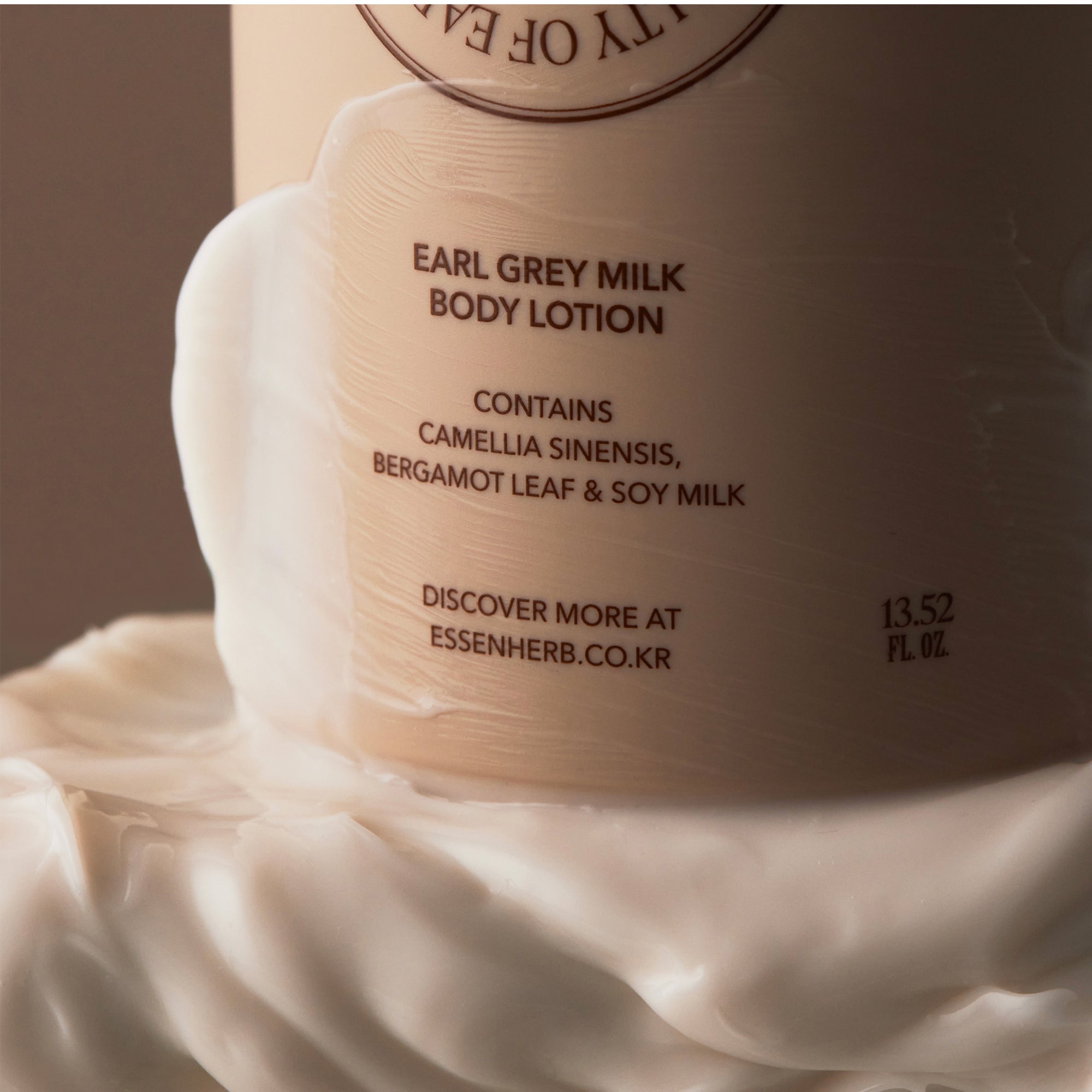 Essenherb Earl Grey Milk Body Lotion 400ml - AMI Cosmetic