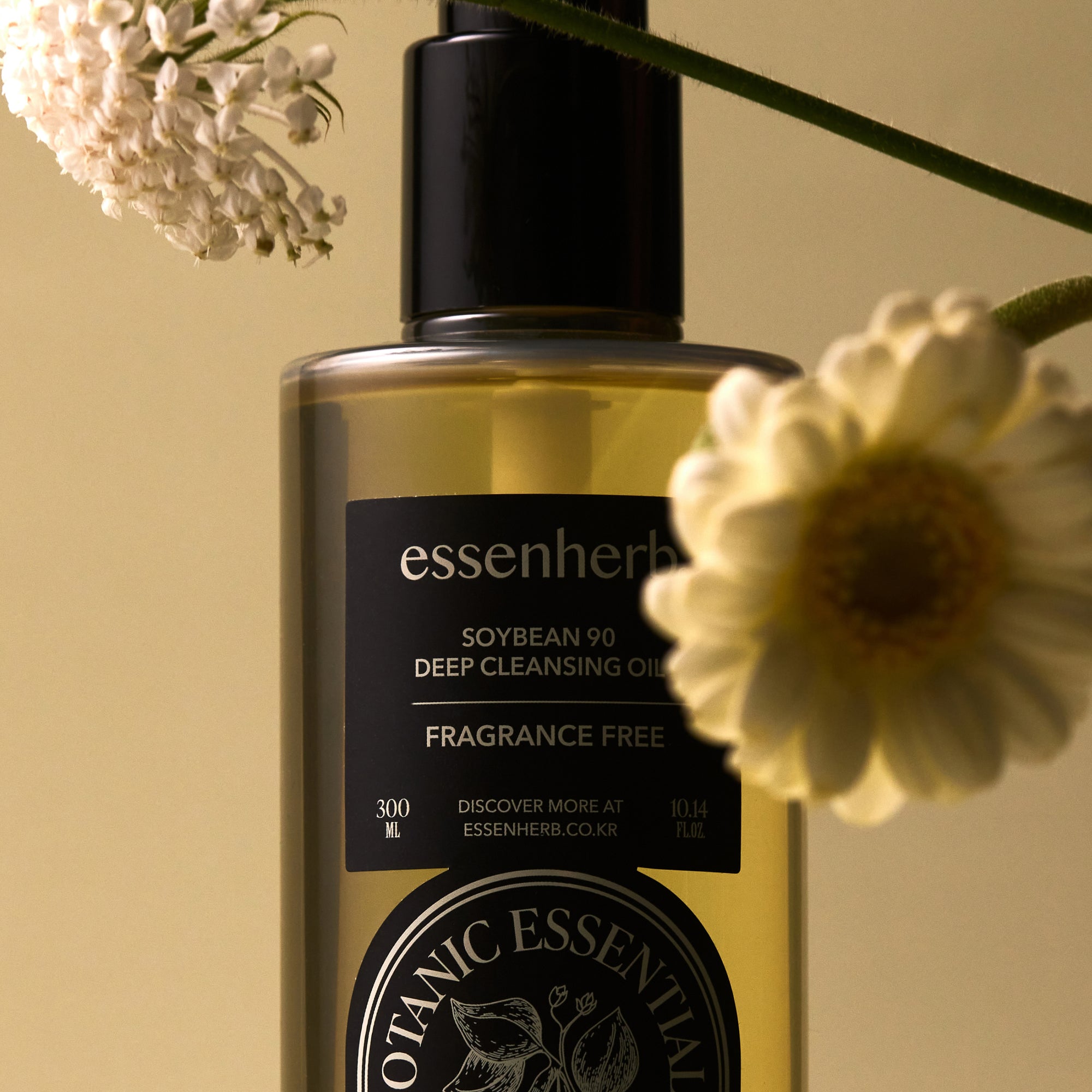 Essenherb Soybean 90 Deep Cleansing Oil Original 300ml / Recommended for Dry Skin - AMI Cosmetic