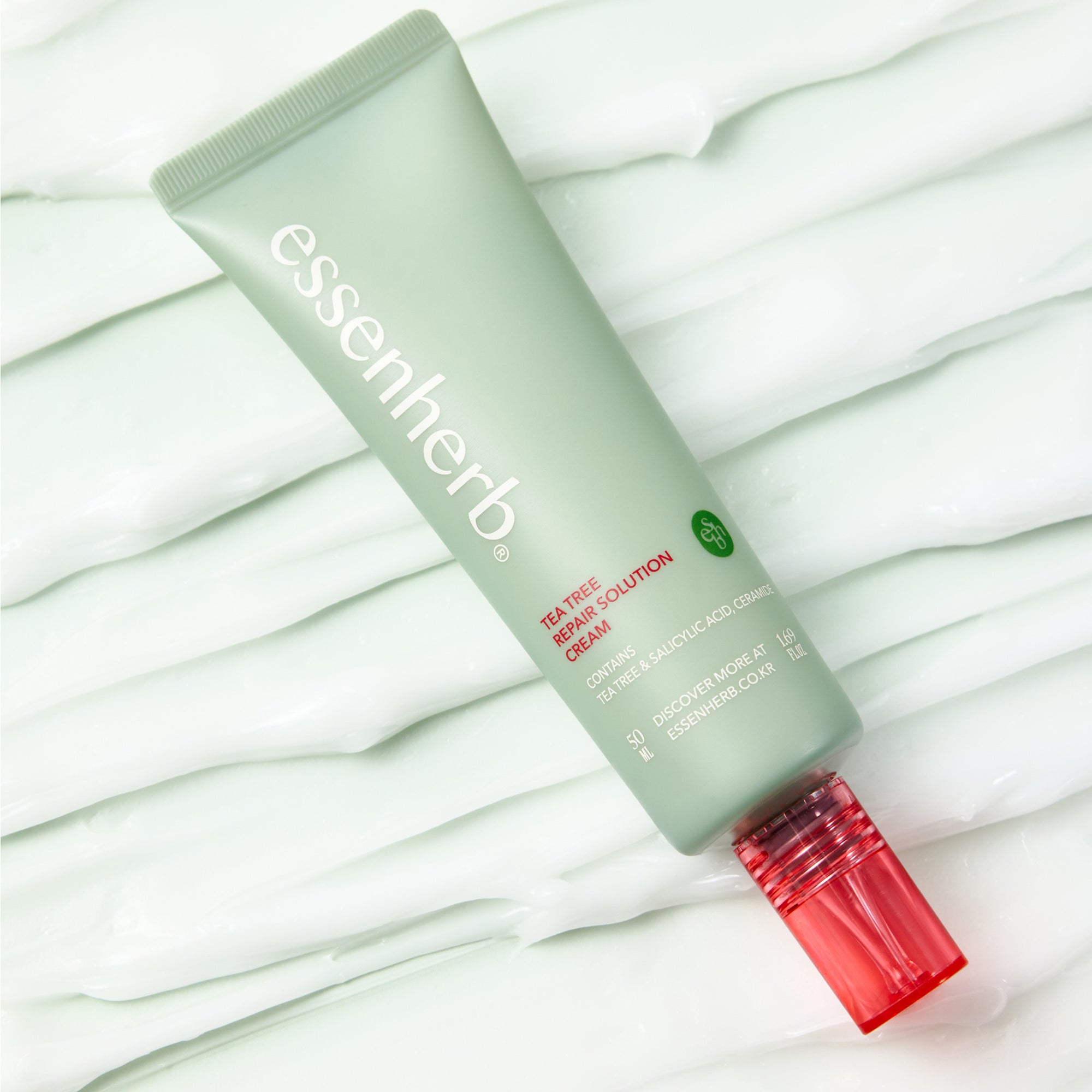 Essenherb Tea Tree Repair Solution Cream 50ml - AMI Cosmetic