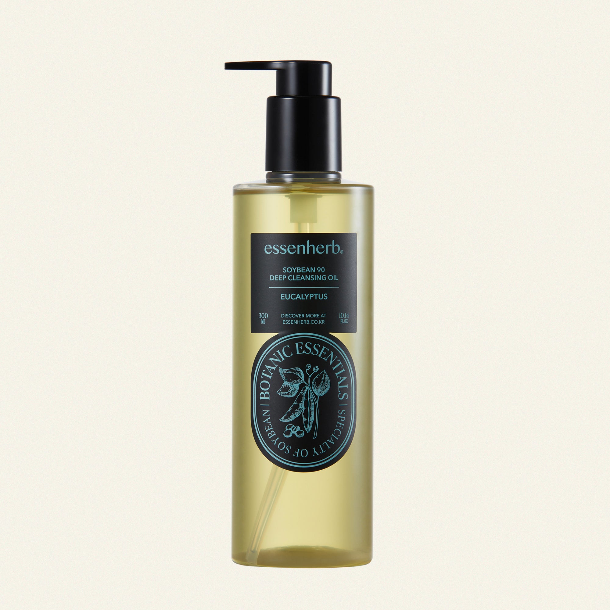 Essenherb Soybean 90 Deep Cleansing Oil Eucalyptus 300ml / Recommended for Oily Skin - AMI Cosmetic