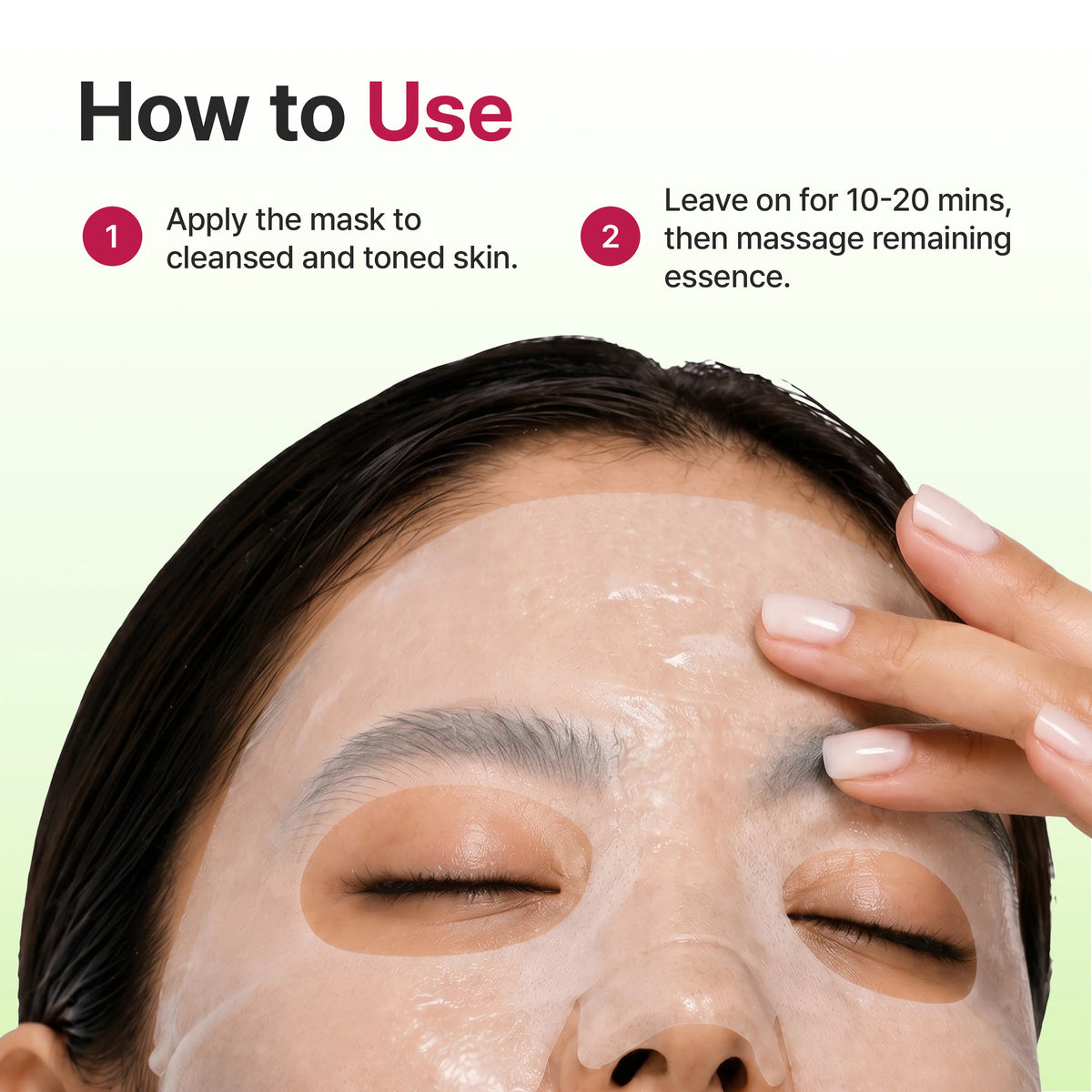 Skin Reset Cotton Sheet Mask Collection (4 Types: 5pcs per type)