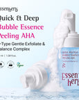 Quick And Deep Bubble Essence Peeling AHA Mini