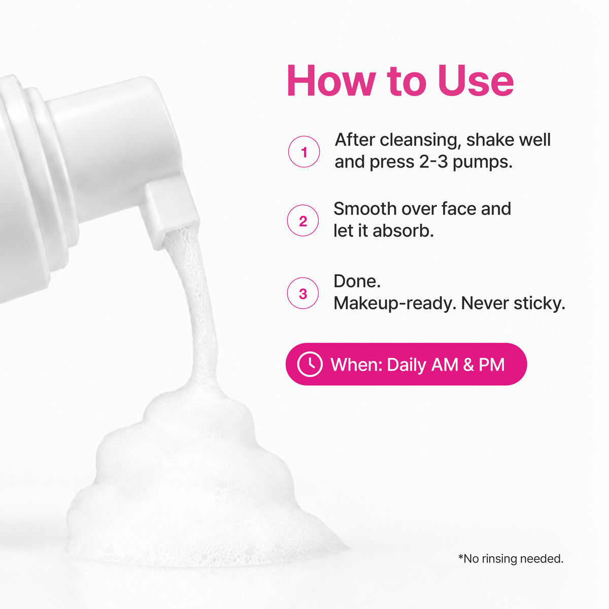 Quick And Deep Bubble Essence Peeling AHA Mini