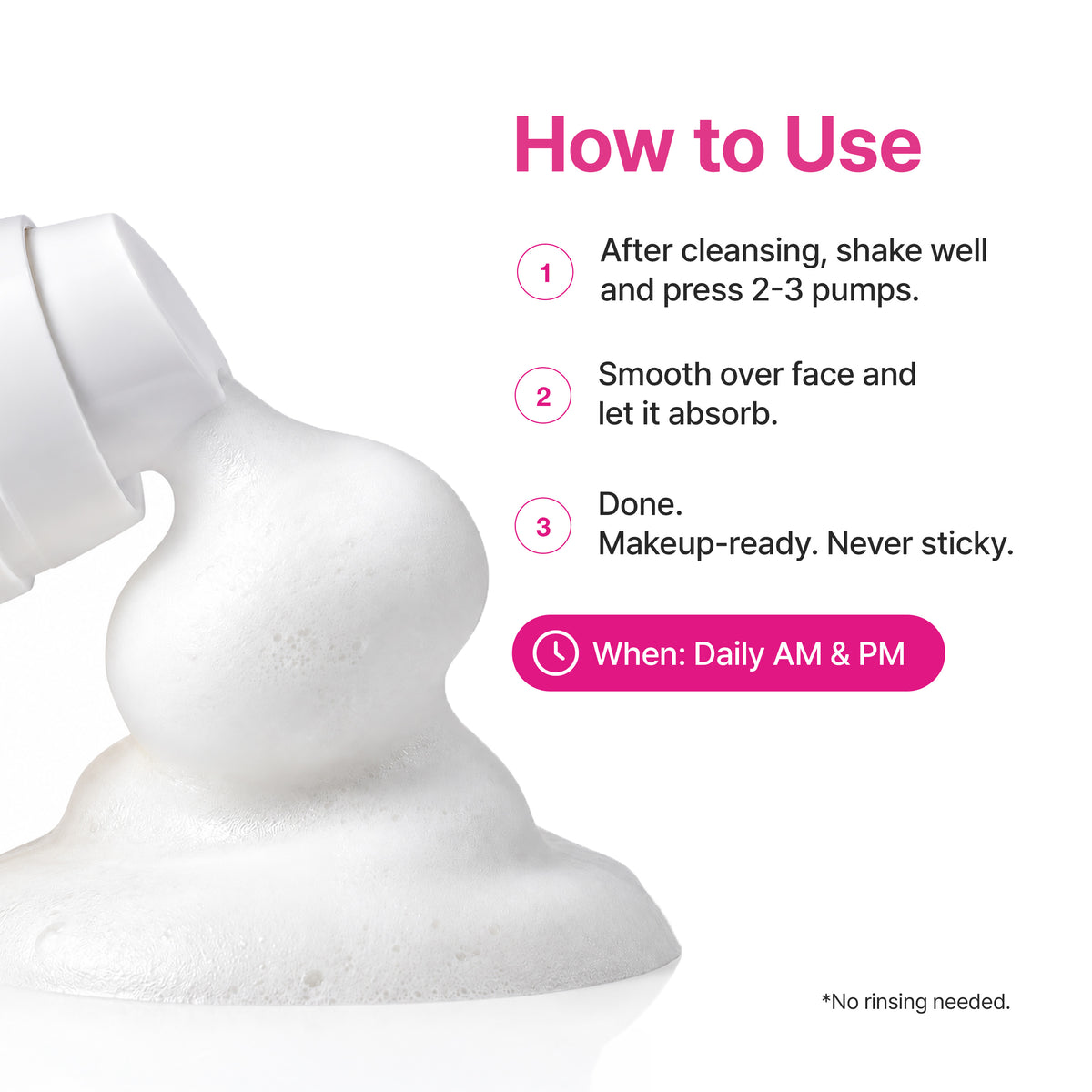 Quick And Deep Bubble Essence Peeling AHA