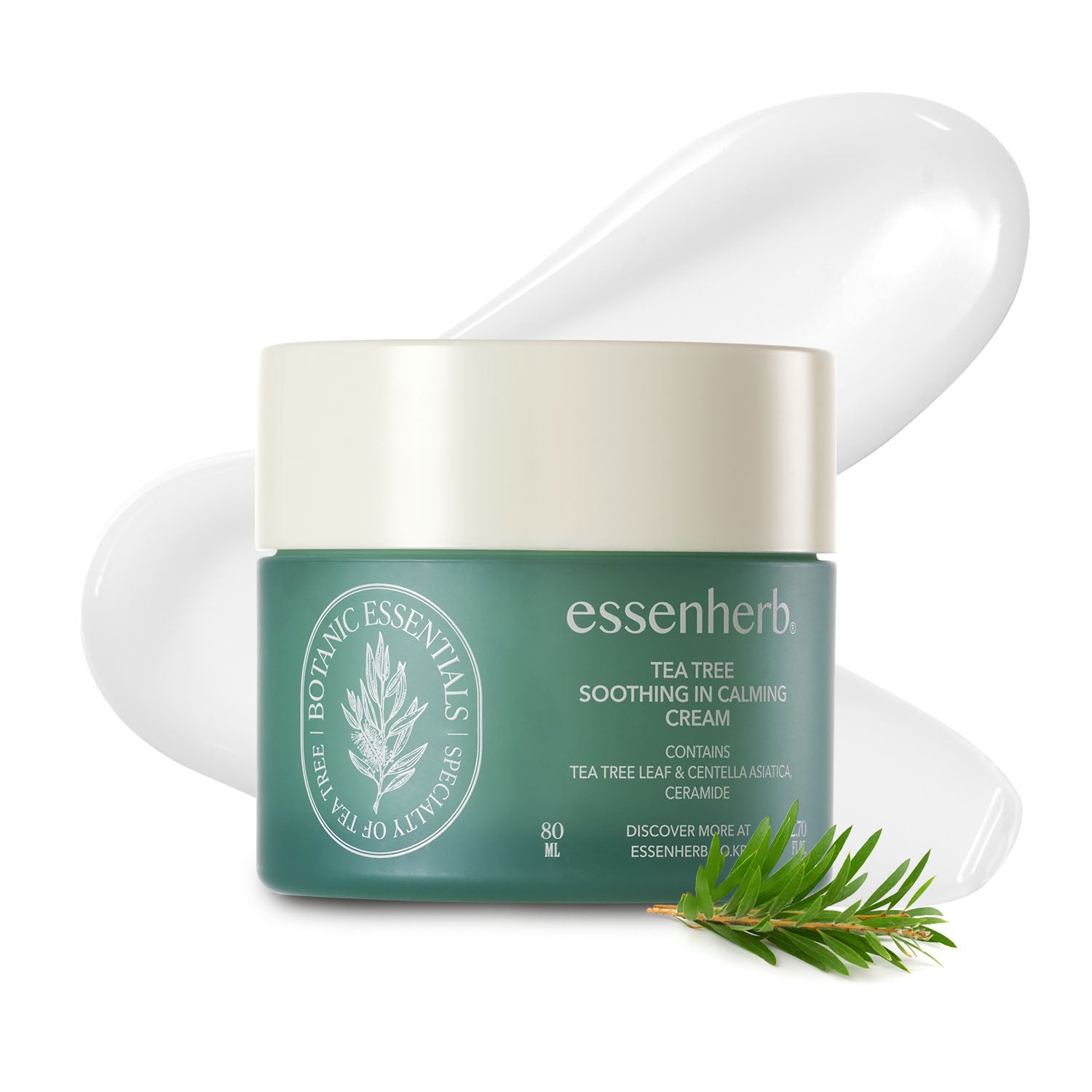 Essenherb Tea Tree Soothing In Calming Cream (80ml) - AMI Cosmetic