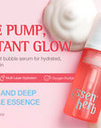 Quick & Deep Bubble Serum Essence with Hibiscus Collagen - 3.28 fl oz - AMI Cosmetic