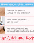 Quick & Deep Bubble Serum Essence with Hibiscus Collagen - 3.28 fl oz - AMI Cosmetic