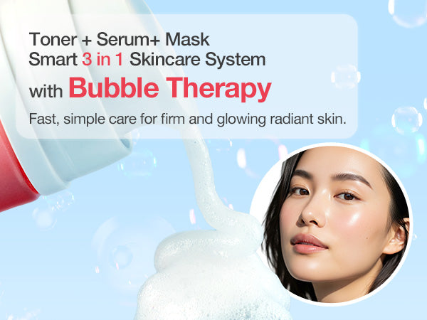 Quick &amp; Deep Bubble Serum Essence with Hibiscus Collagen - 3.28 fl oz - AMI Cosmetic