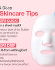 Quick & Deep Bubble Serum Essence with Hibiscus Collagen - 3.28 fl oz - AMI Cosmetic